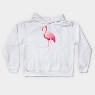 Flamingo Bird Kids Hoodie